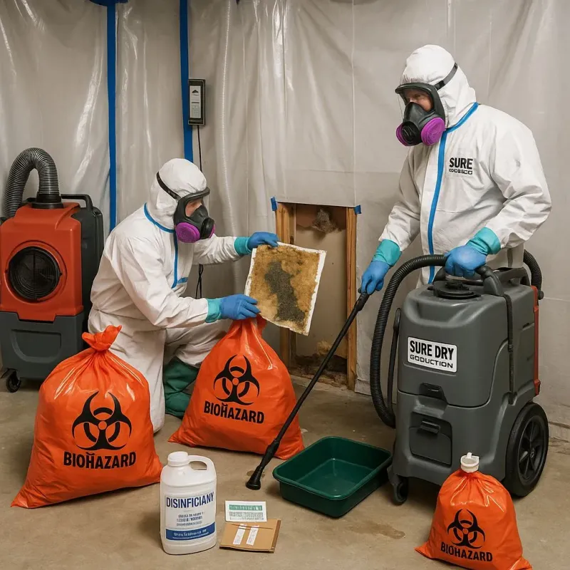 Contaminated Water Handling Protocols process in White River, SD