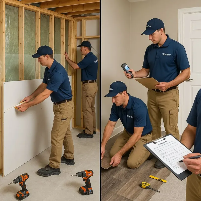 Repairs and Reconstruction process in White River, SD