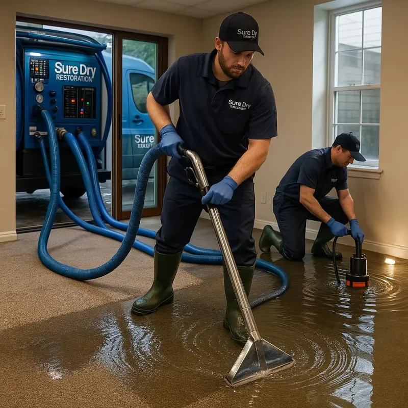 Water Extraction and Removal process in White River, SD